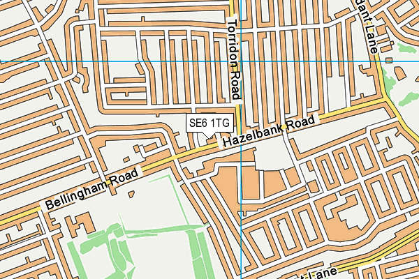 Torridon Primary School map (SE6 1TG) - OS VectorMap District (Ordnance Survey)