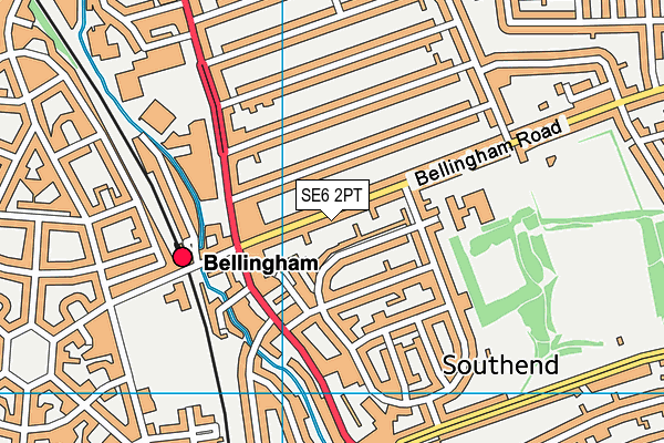 Map of BELLINGHAM (UK) LIMITED at district scale