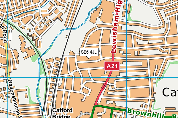 Map of 27 CHARLMONT ROAD FREEHOLD LIMITED at district scale