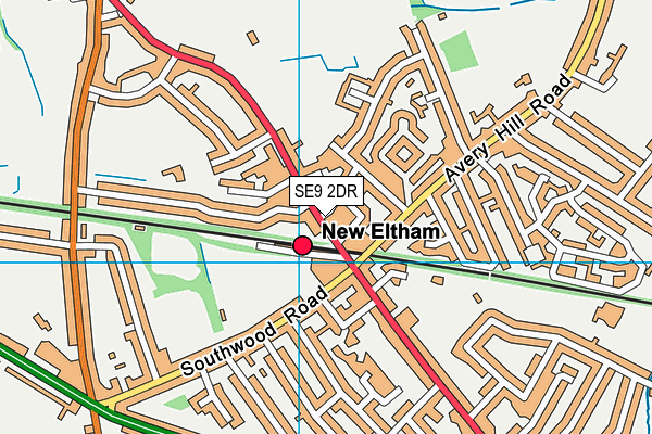 Map of NEW ELTHAM MOBILES LTD at district scale