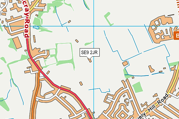 Charlton Athletic Fc Training Ground map (SE9 2JR) - OS VectorMap District (Ordnance Survey)