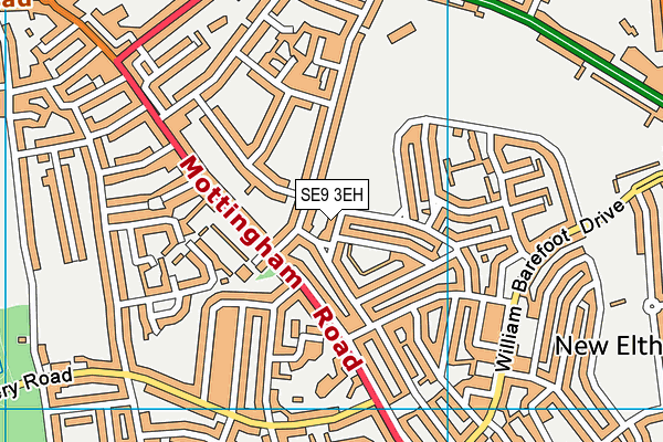 Wynford Way (Closed) map (SE9 3EH) - OS VectorMap District (Ordnance Survey)