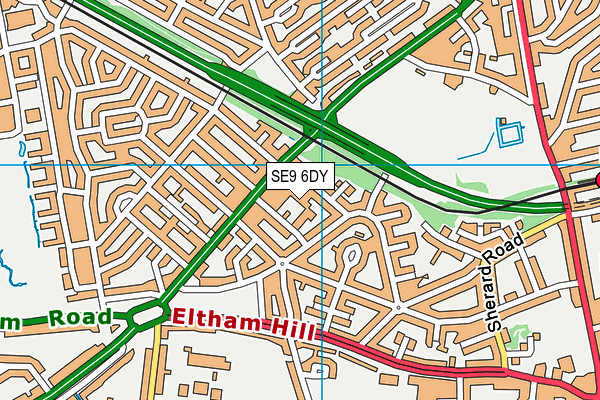 Haimo Primary School map (SE9 6DY) - OS VectorMap District (Ordnance Survey)