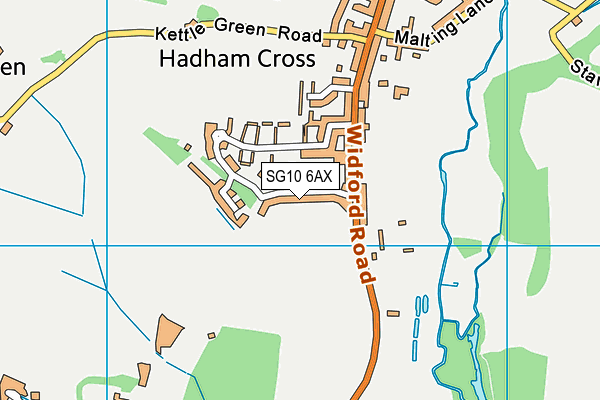 Map of HERTFORDSHIRE KUNG FU ACADEMY LTD at district scale