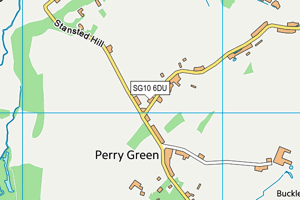 SG10 6DU map - OS VectorMap District (Ordnance Survey)