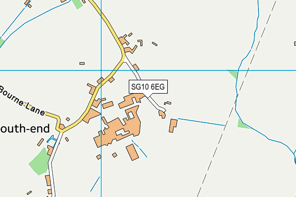 SG10 6EG map - OS VectorMap District (Ordnance Survey)