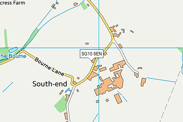 SG10 6EN map - OS VectorMap District (Ordnance Survey)