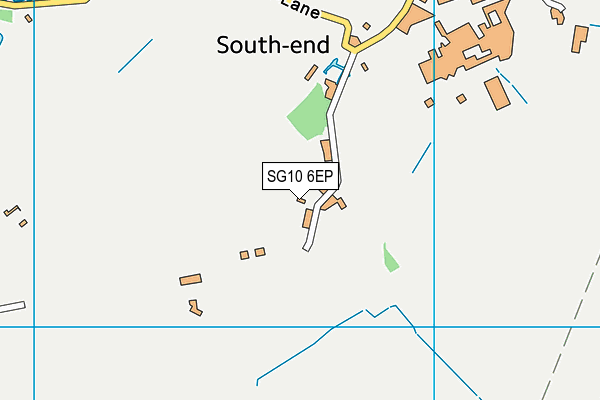 SG10 6EP map - OS VectorMap District (Ordnance Survey)