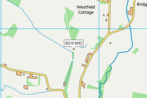 Ash Valley Golf Club map (SG10 6HD) - OS VectorMap District (Ordnance Survey)
