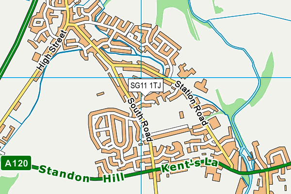 Map of STONEWAYS GARDENS LTD at district scale