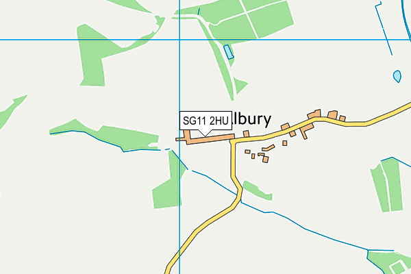 SG11 2HU map - OS VectorMap District (Ordnance Survey)