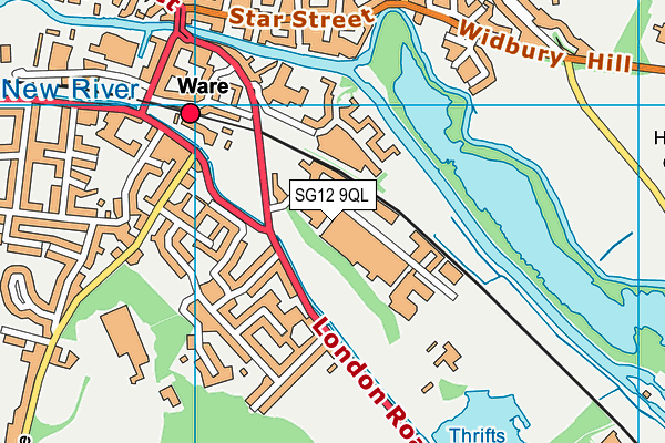 Map of SELECT SYSTEMS LONDON LIMITED at district scale