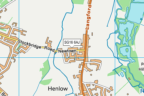 Map of ANDREA HAWKES LIMITED at district scale