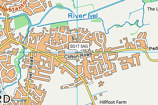 Map of B17 ENTERPRISES LTD at district scale