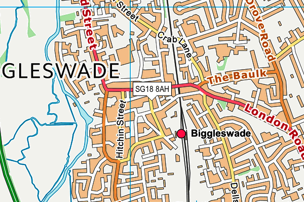Map of DRINK BIGGLESWADE LIMITED at district scale