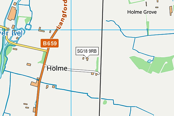Map of HEMEL ACCESS LIMITED at district scale
