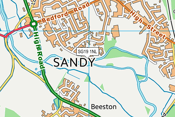 Map of SANDY MILL RESIDENTS ASSOCIATION LIMITED at district scale