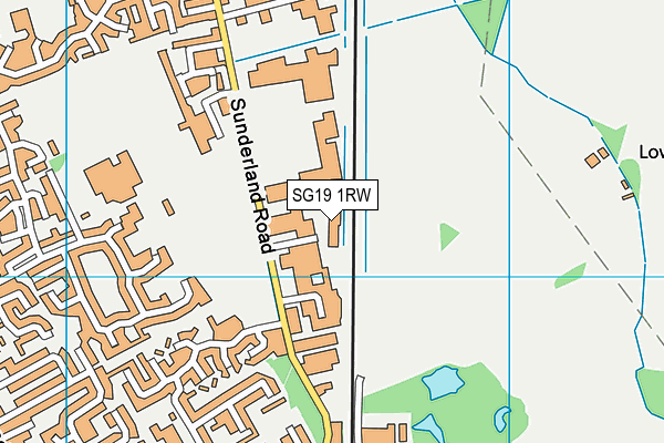 Map of THE NOBLE HEALTH GROUP LTD at district scale