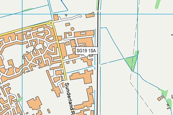 Map of CLUE HQ BEDFORD LIMITED at district scale