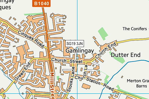 Map of NOTIFY LTD. at district scale