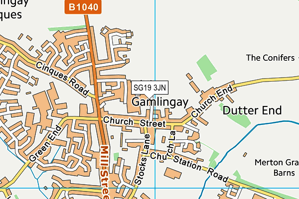 Map of AMALGUS LIMITED at district scale