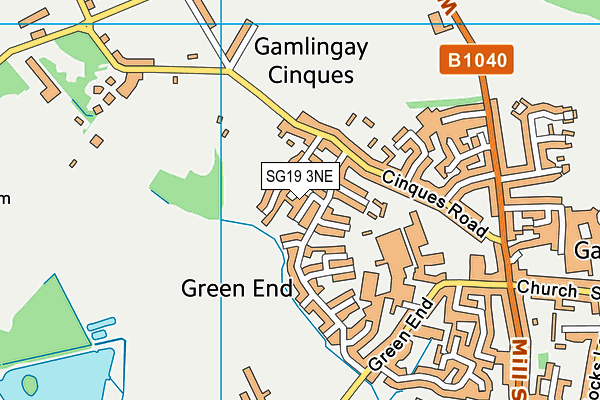 Map of ALL GREEN LANDSCAPES LIMITED at district scale