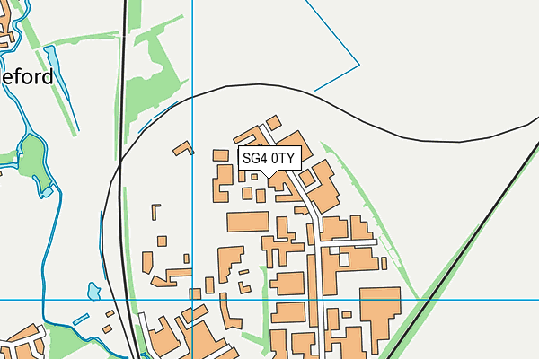 Map of MC PROPERTY ST NEOTS LIMITED at district scale