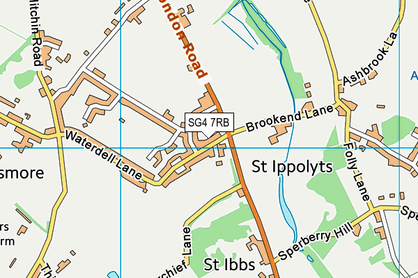 Map of B LAWSON PROPERTY LIMITED at district scale