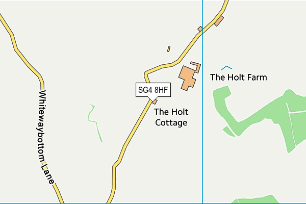 SG4 8HF map - OS VectorMap District (Ordnance Survey)