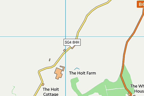 SG4 8HH map - OS VectorMap District (Ordnance Survey)