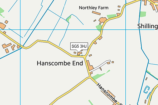 SG5 3HJ map - OS VectorMap District (Ordnance Survey)