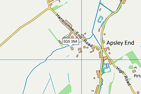 Apsley End Polo Club map (SG5 3NA) - OS VectorMap District (Ordnance Survey)