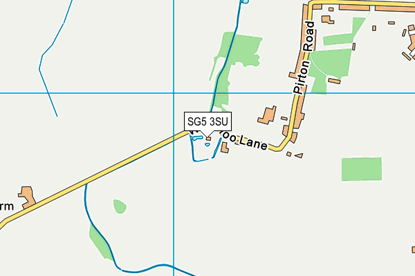 SG5 3SU map - OS VectorMap District (Ordnance Survey)