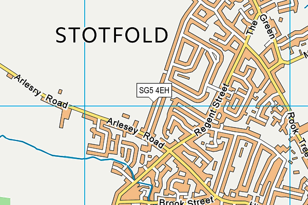 SG5 4EH map - OS VectorMap District (Ordnance Survey)