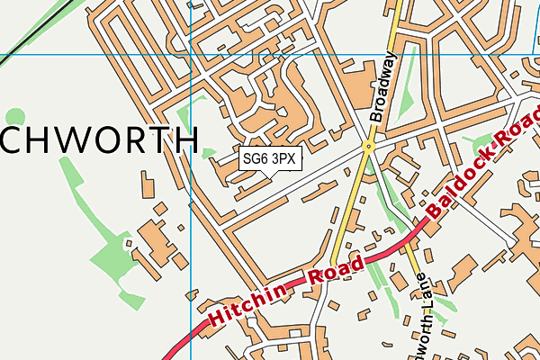 Map of ALISON ANDERSON INTERIORS LTD at district scale