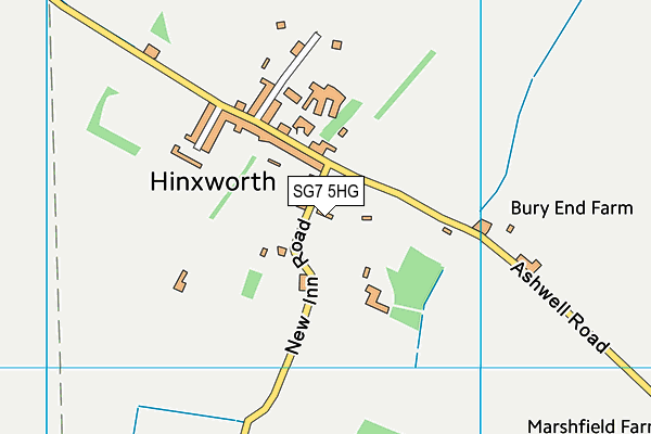 Map of HINXWELL LIMITED at district scale