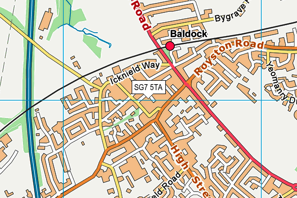 Map of ALDRIDGE COURT LIMITED at district scale