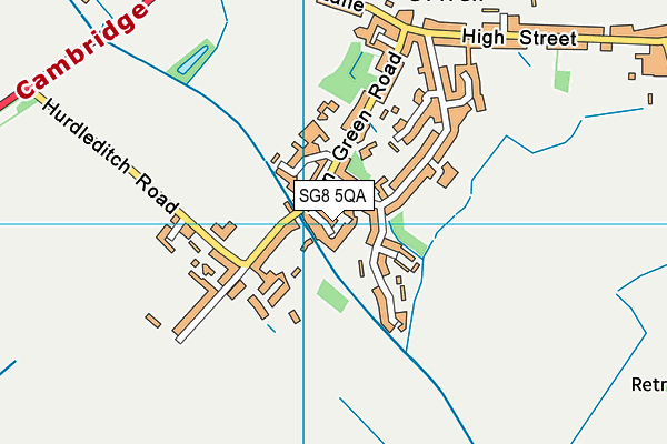 Map of ANTONIA GAMMANS LTD at district scale