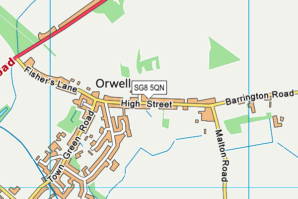 Map of GRIMLEY CONSULTING LTD at district scale
