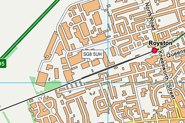 Map of BARRY BOURNER ASSOCIATES LIMITED at district scale