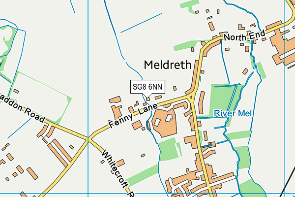 Map of MELDRETH MANOR LIMITED PARTNERSHIP at district scale