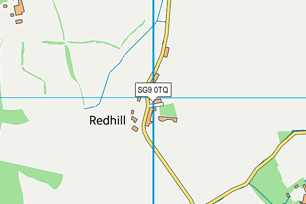 SG9 0TQ map - OS VectorMap District (Ordnance Survey)