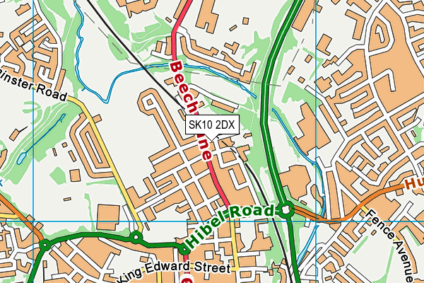 Map of HUNTSMERE LIMITED at district scale