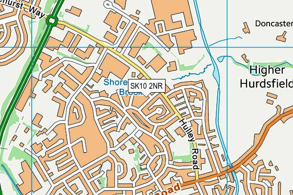 SK10 2NR map - OS VectorMap District (Ordnance Survey)