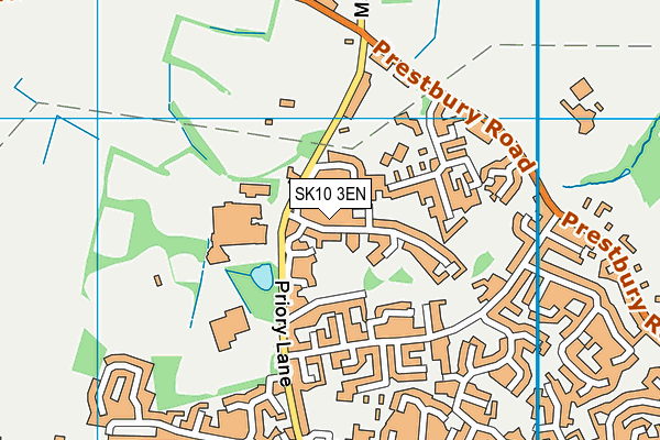 SK10 3EN map - OS VectorMap District (Ordnance Survey)
