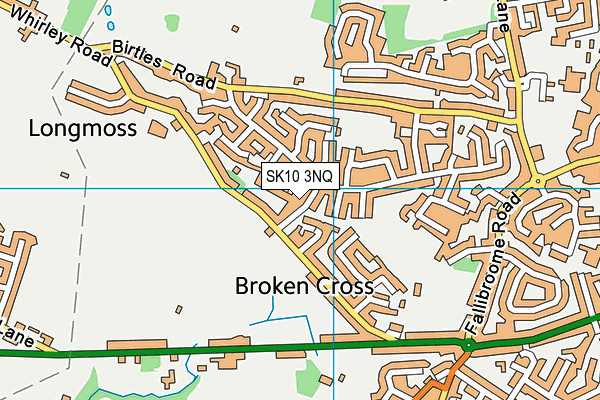 SK10 3NQ map - OS VectorMap District (Ordnance Survey)