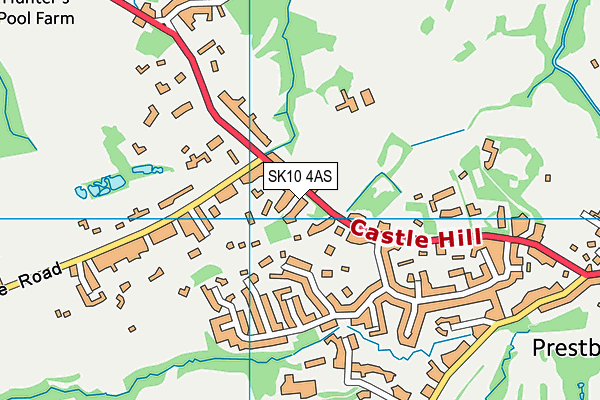 Map of PRESTBURY ANTIQUES LIMITED at district scale