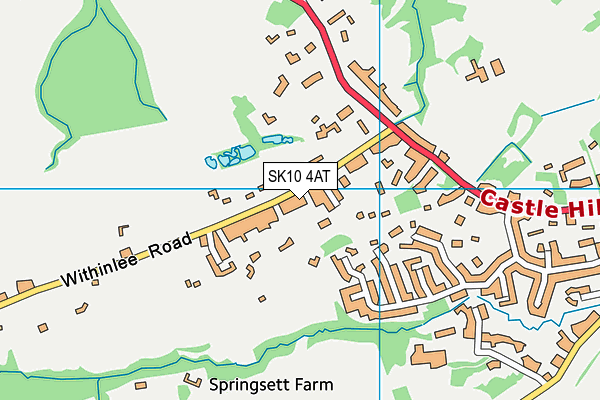 Map of CRANFORD SPORTS LIMITED at district scale