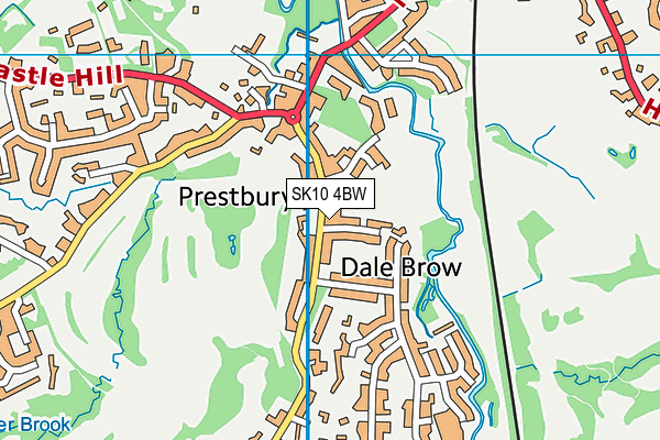 Map of MACCLESFIELD PROPERTY HUB LIMITED at district scale