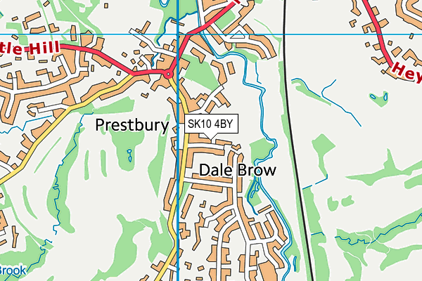 Map of LANGDALE CREATIVE LTD at district scale